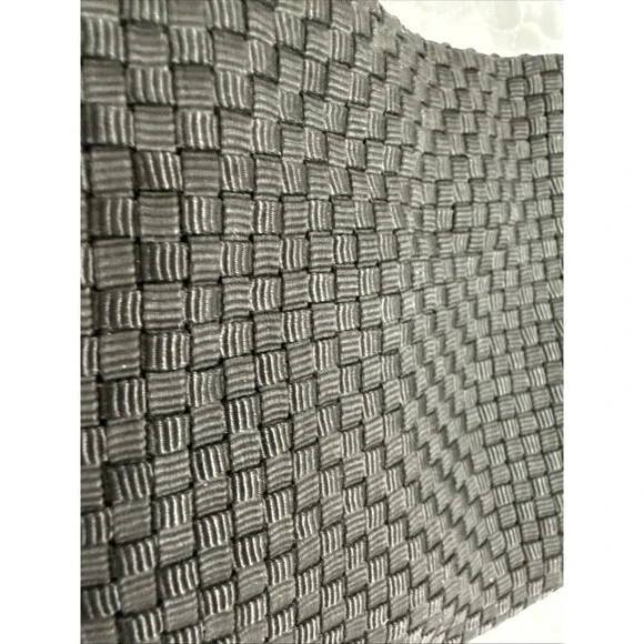 NWOT The Sak Shoulder Bag Small Interwoven Braided Straps Silver Metal Accents - Picture 8 of 15